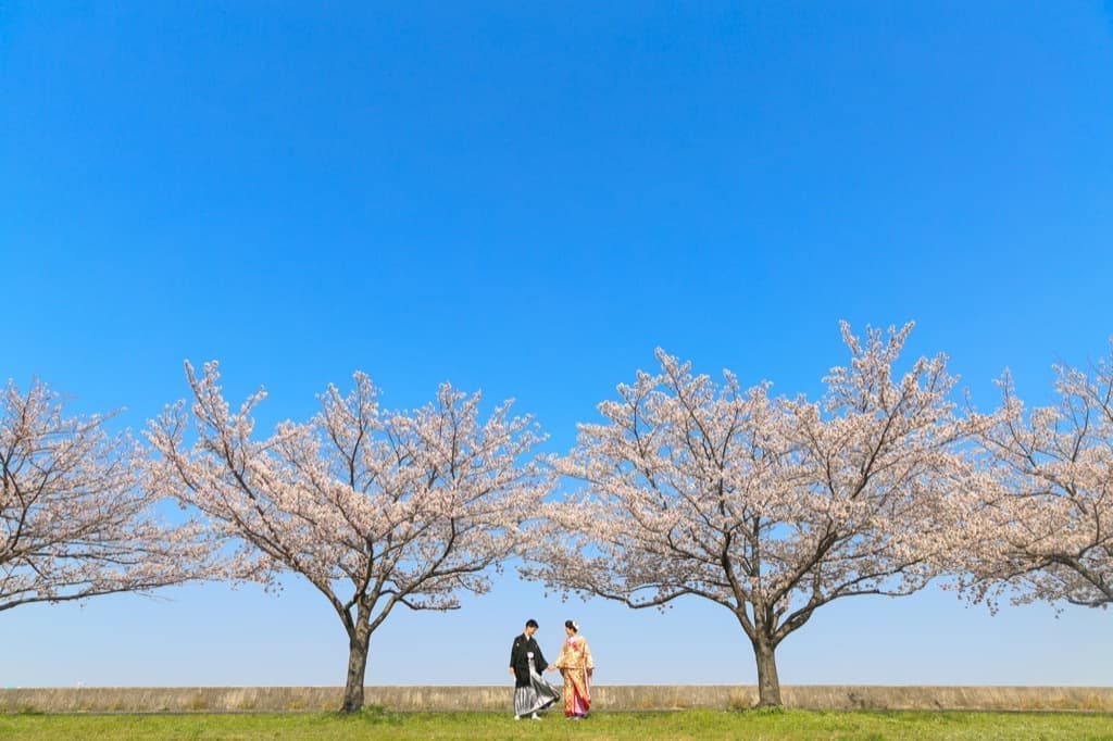 和装　前撮り　名古屋